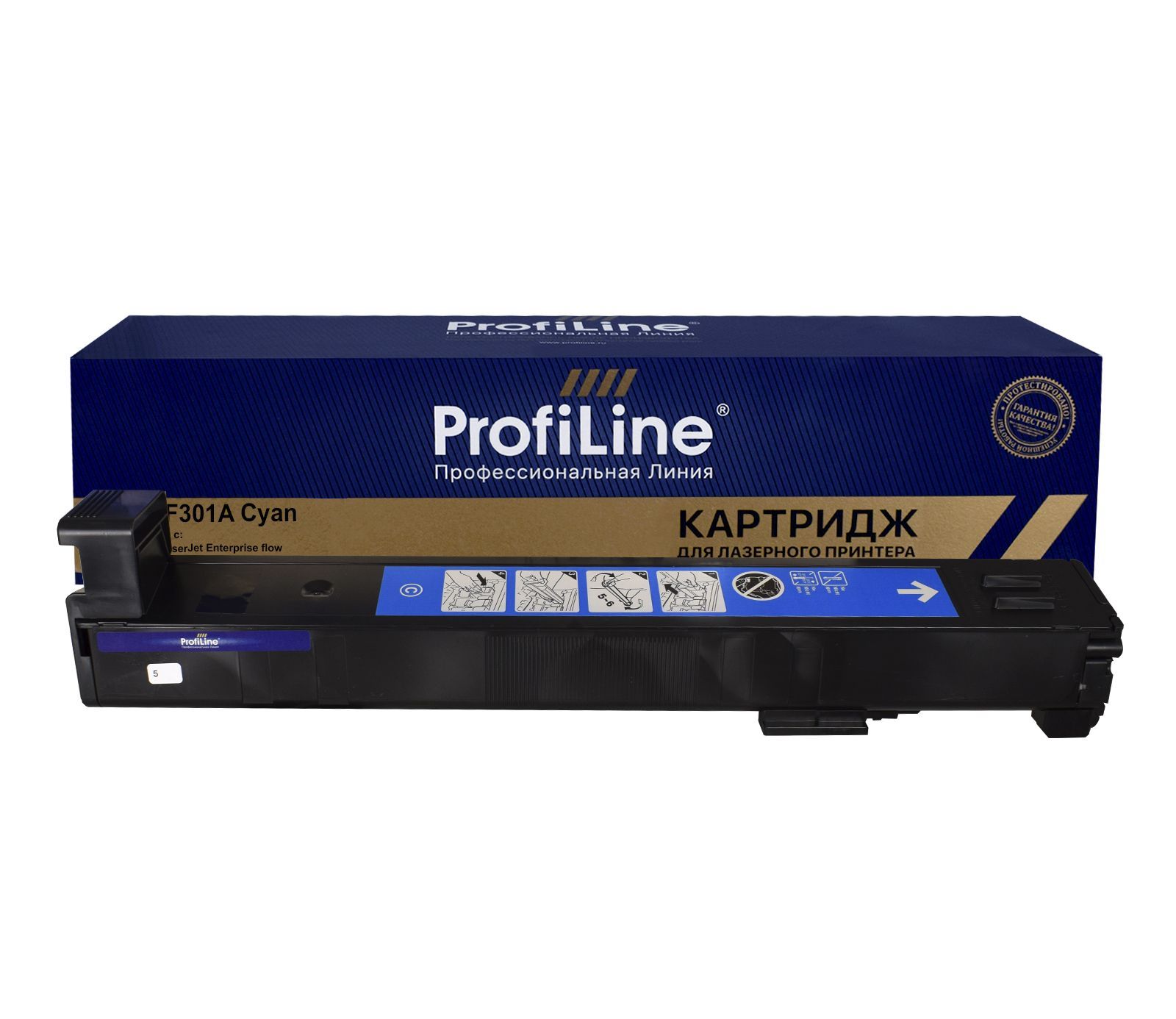 Картридж PL-CF301A (№827A) для принтеров HP Color LaserJet Enterprise flow M880z/M880z+ Cyan 32000 копий ProfiLine